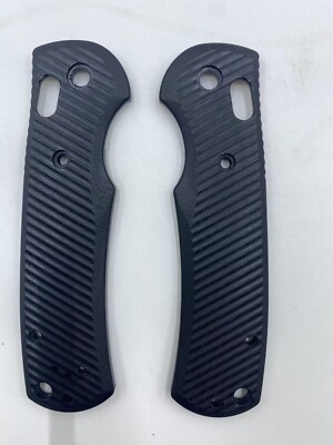 1Pair Black G10 Handle Scales for Benchmade Griptilian 550/551