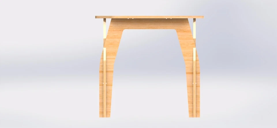 Square Table Vectors 2D CNC Router Laser Plans DXF Files ArtCAM VCarve Woodwork - Image 3 of 4