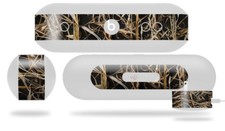 Skin for Beats Pill Plus Grassy Marsh Camouflage Dark Gray Decal Wrap
