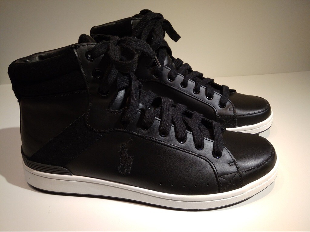 Ralph Lauren Talbert High Top Sneakers | eBay display picture 2