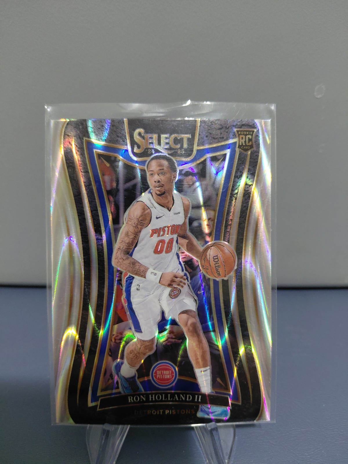 2024-25 Panini Select - Concourse Ron Holland II #74 Silver Prizm (RC)