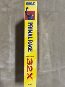 Primal Rage for the Sega Genesis 32X System Boxed Complete RARE!