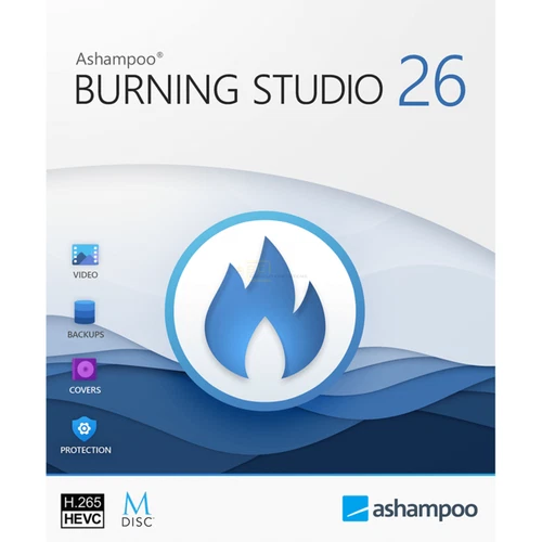Ashampoo Burning Studio 26 | 1 Windows-PC | Dauerlizenz | ESD-Key per E-Mail