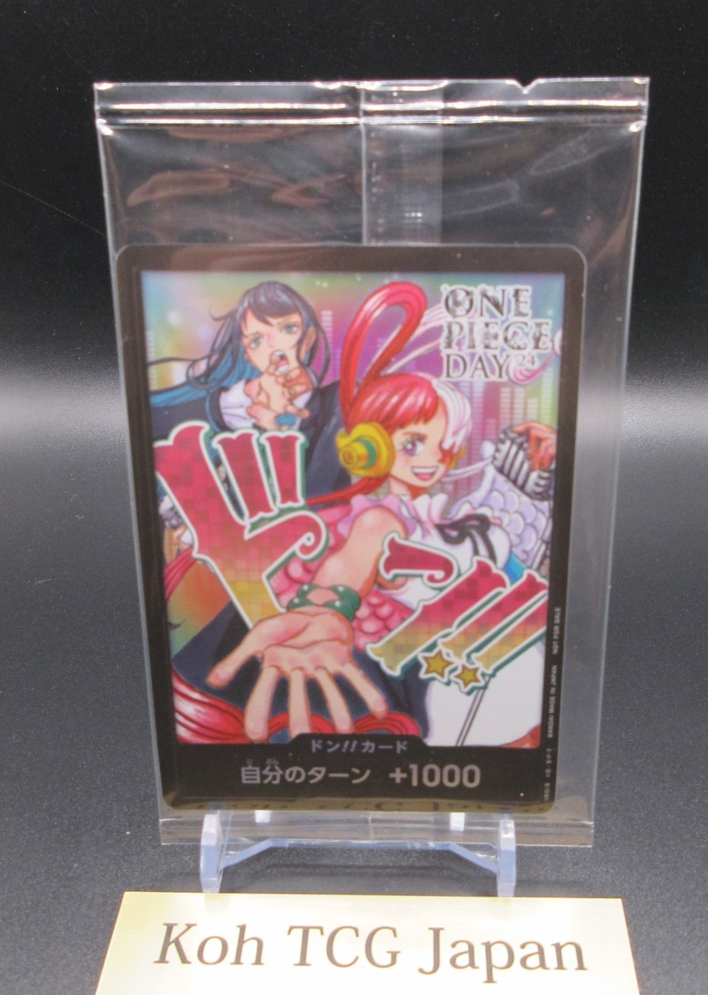 Uta & Ado Don!! Card SEALED One Piece Day 2024 Promo Japanese One