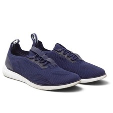 Cole Haan Womens Zerogrand Stitchlite Sneakers Shoes Blue Knit W18213 Size 8B