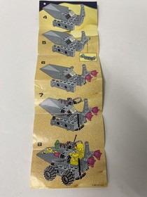 VINTAGE 1985 Legoland Space system 6847 SPACE DOZER