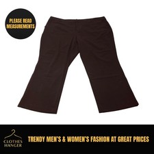 Nine West Pants Womens 24W Short Black Mid-Rise Barely Bootcut Plus 7802