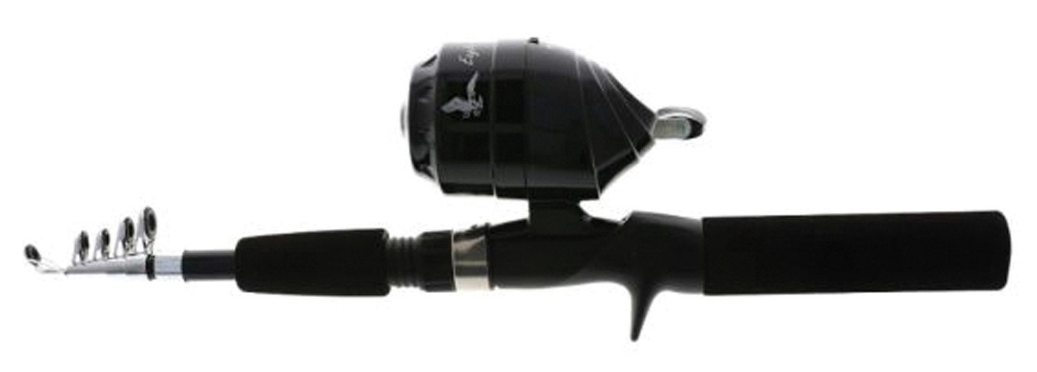 Eagle Claw Pack-It Spin Cast Combo - Telescopic Fishing Rod 