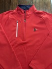 Zero Restriction Tour Series 1/4 Zip Pullover Stanwich Club Logo SZ M EUC — photo 1