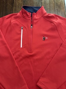 Zero Restriction Tour Series 1/4 Zip Pullover Stanwich Club Logo SZ M EUC
