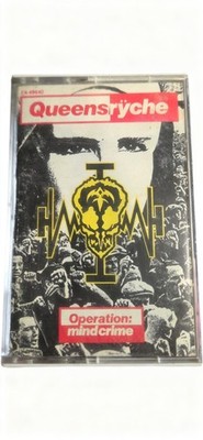 QUEENSRYCHE -  Operation Mindcrime Cassette Tape 1988 EUC E4-48640 