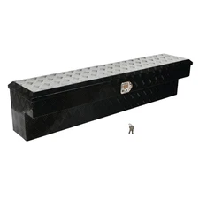 60-Inch Aluminum Side Mount Tool Box w/ Paddle Latch For Truck Trailer UTV ATV