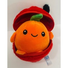 FengTuo International Orange Pumpkin Red Devil 6" Halloween Plush Keychain