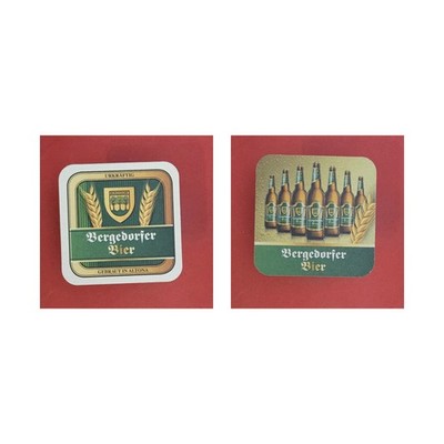 Bergedorfer Bierflaschen Brauerei Bierdeckel Bier