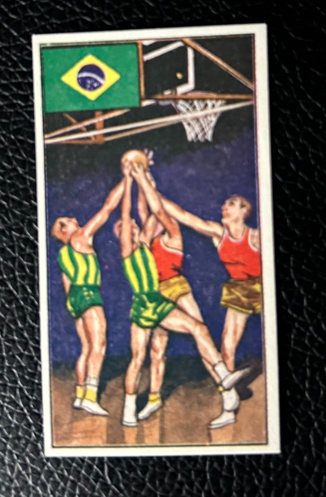 Vintage Basketball 1962 Dickson Orde Sports of the Countries BRAZIL