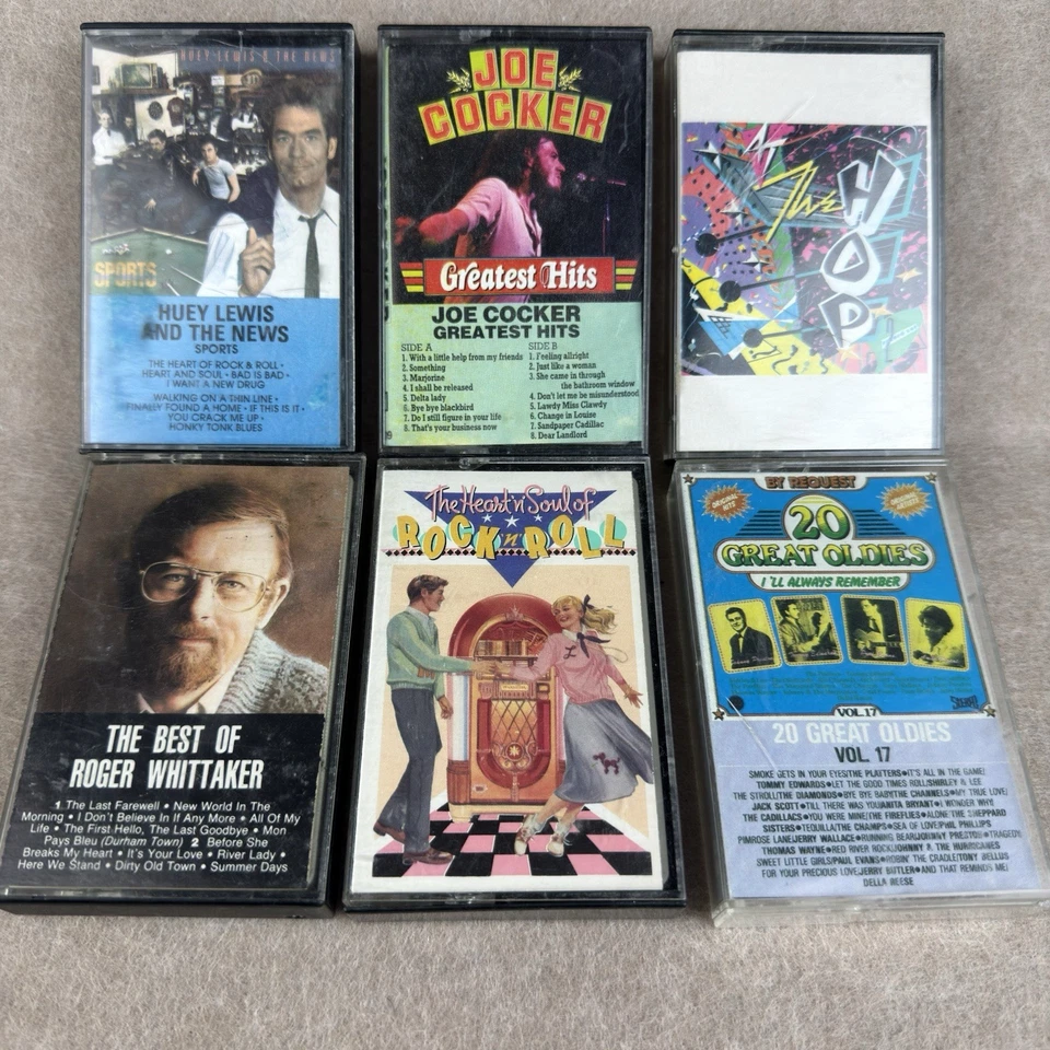 GE 3-5482A Reproductor de Cassette Estéreo AM FM + 6 Cintas Probado Funciona Sin Auriculares Foto 3 de 3