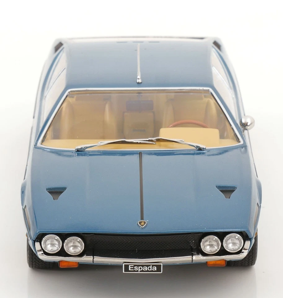 KK Scale 1:18 LAMBORGHINI ESPADA S2 TURQUOISE METALLIC 1970 - KKDC181405 - Immagine 4 di 4