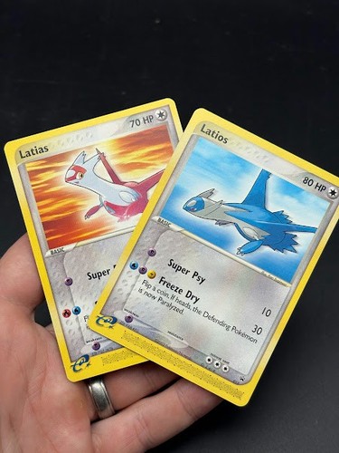 Latias 014 Latios 015 Nintendo Black Star Promo Set BOTH NEAR MINT