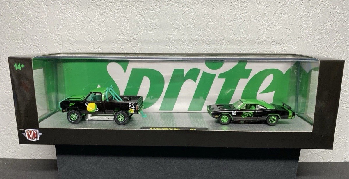 M2 Machines Hauler Sprite Set CHASE 1974 Dodge W200 Power WAGON