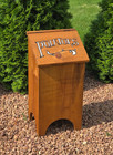 Vintage Wood Vegetable Potatoes Taters Storage Bin Farm Primitive Country Box — photo 1