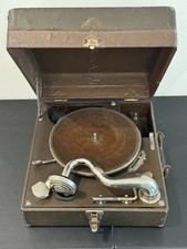 Antique Watchtower Portable Phonograph Works