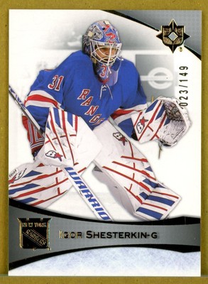 2022-23 Ultimate Collection #44 Igor Shesterkin /149 - New York Rangers