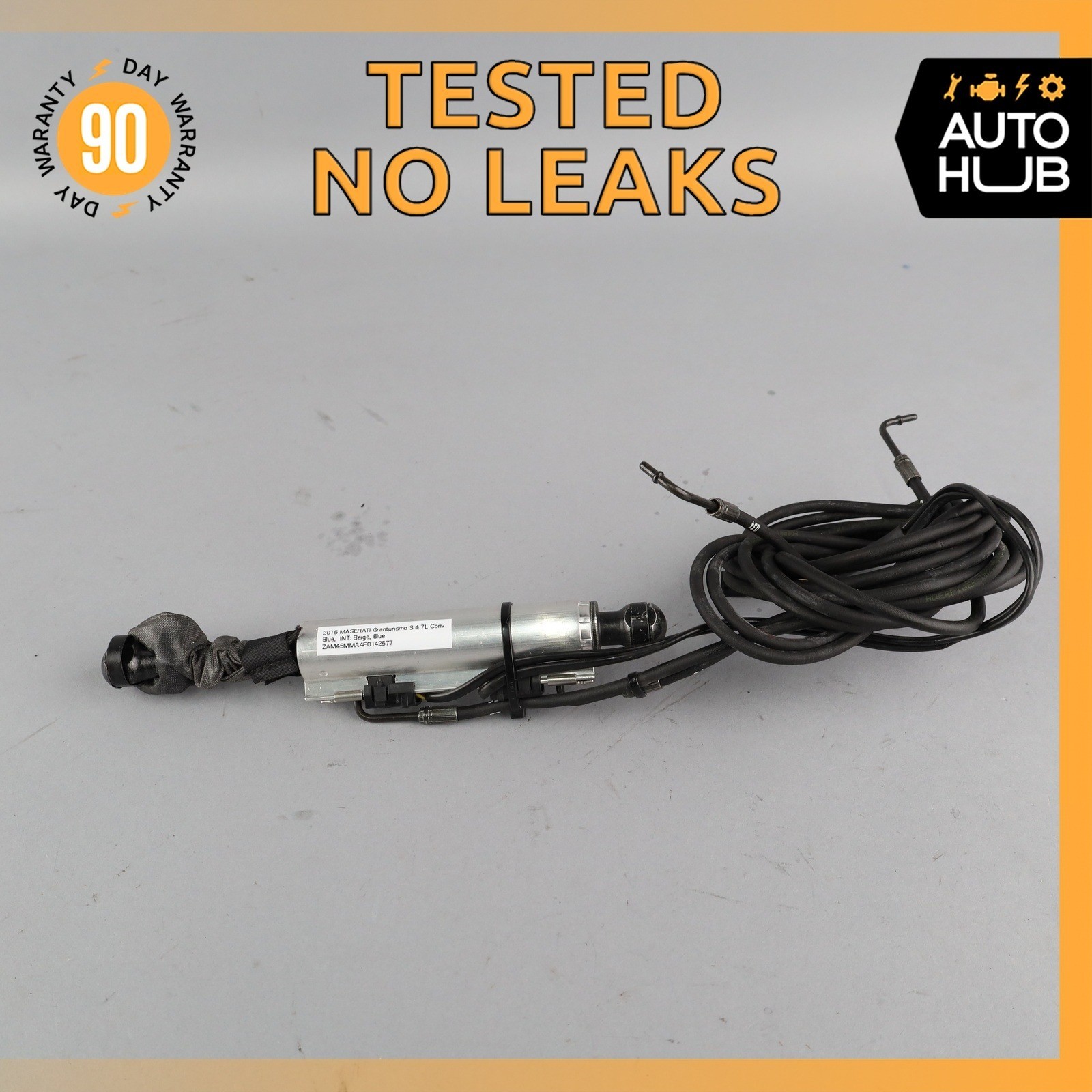 10-19 Maserati GranTurismo M145 Right Side Top Hydraulic Lift Cylinder OEM 47k