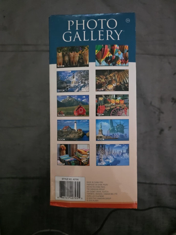 Sure-Lox Photo Gallery Box Set Of 10 Deluxe Jigsaw Puzzles 5600 Pieces - Image 2 of 4