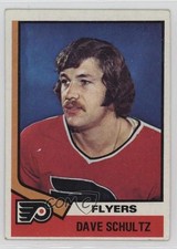 1974-75 Topps Dave Schultz #196 0u2j