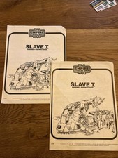 Vintage original Star Wars ESB Boba Fett’s Slave I Instruction Booklet Only