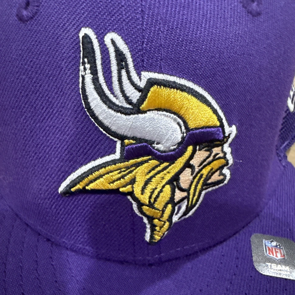 Gorra New Era Minnesota Vikings jóvenes niños Snapback NFL RN11493 ligeramente usada Foto 2 de 4