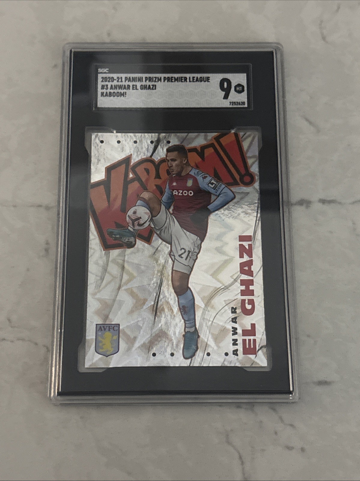 2020-21 Panini Prizm Premier League - Kaboom Anwar El Ghazi #3