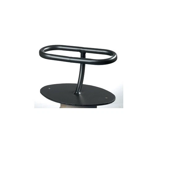 Comair Footrest Oslo Black Salon Furniture Hairdresser Footrest Shelf