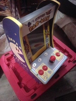 Basic Fun Pac-Man Tabletop Mini Arcade Machine w/ Joystick & Buttons