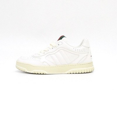 Gucci White Leather Re-Web Women's Sneakers 785728 152317275 [P]