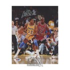 Magic Johnson Autographed Lakers 8x10 Basketball Photo - PSA/DNA (Jordan)