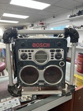 BOSCH PB10-CD POWER BOX Jobsite AM/FM Radio Battery Charger GFCI NO REMOTE Works