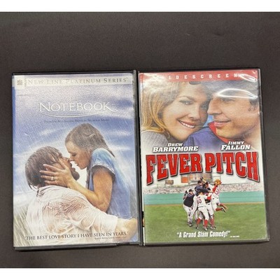 The Notebook Fever Pitch DVD Lot Widescreen Romance Comedy