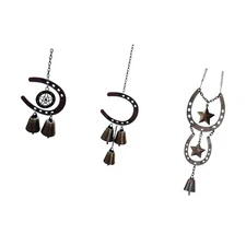 Hanging Wind  Outdoor Wind Chime Multi Functional Memorial Windchime Horseshoe