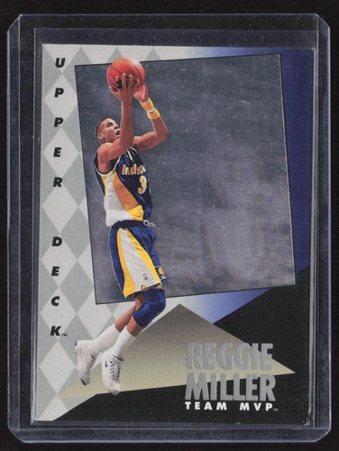 Reggie Miller #11 1992 Upper Deck MVP Holograms card