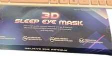 Sleep Eye Mask for Side Sleeper Men Women, Zero Eye Pressure 3D Sleeping Mask