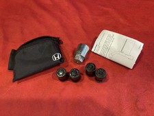 Genuine Honda Accord Civic Acura Black Exposed Wheel Lug Nut Lock Set Mcgard