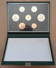 1987 Falkland Islands Proof 7 Coin Set COA - scarce - PLEASE READ!