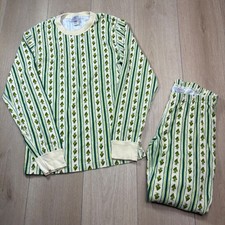 Hanna Andersson Grinch Christmas Pajamas Set Womens Small Organic Cotton Green