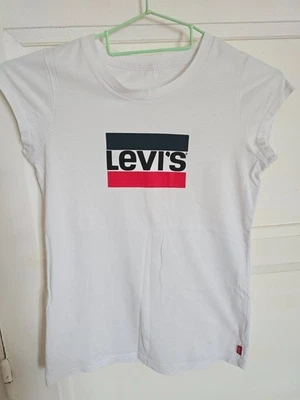 TEE SHIRT FILLE LEVI'S TAILLE 10ANS TBE - Photo 1/3