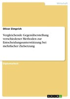 Oliver Zimprich | Vergleichende GegenüBerstellung Verschiedener Methoden Zur...