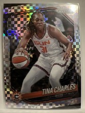 2025 WNBA Prizm Tina Charles Checkerboard #3 Connecticut Sun