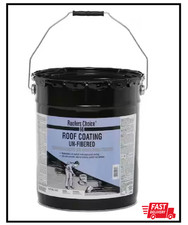 66 Unfibered Black Roof Coating - 4.75 gal. Can for Roof Protection Weatherproof
