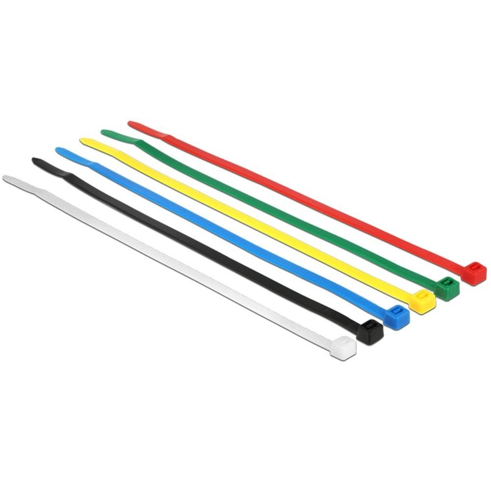 DELOCK Kabelbinder farbig 100 Stk L200 x B36 mm 3590₽