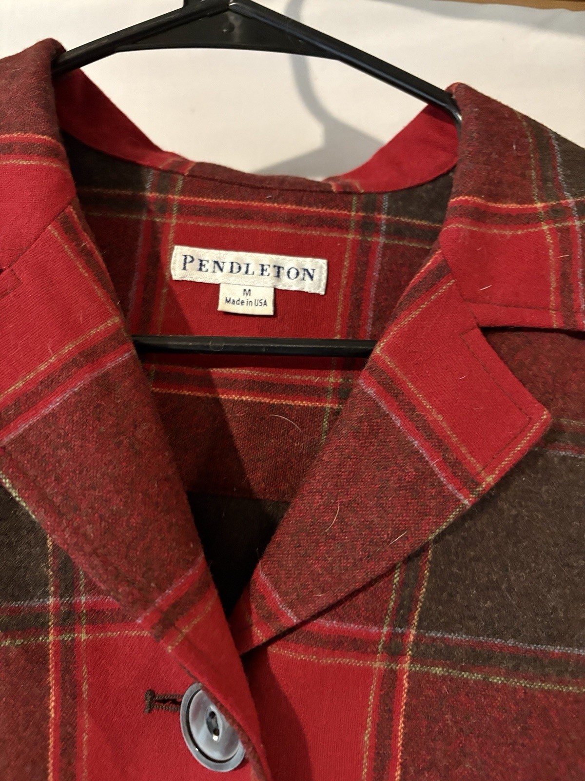 Pendleton Heritage 49er Button Down Jacket 100% V… - image 2